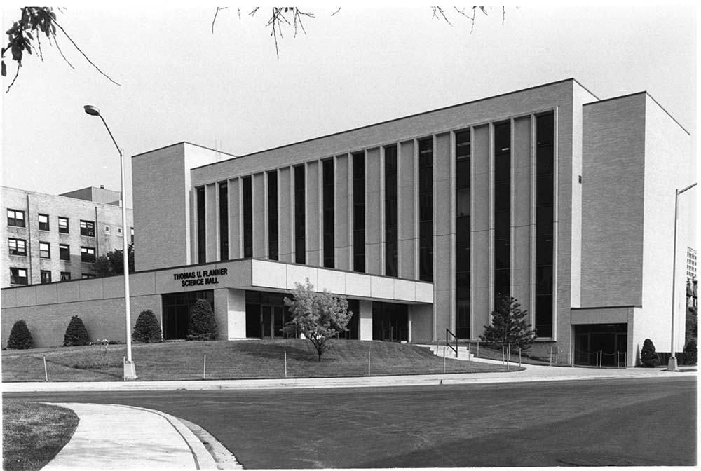 Flanner Hall, home of the chemistry department