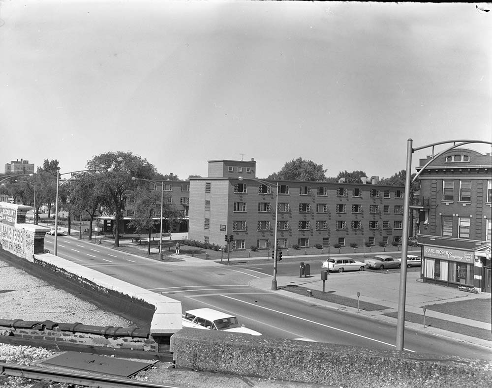 Campion Hall on Sheridan Road is the first residence hall on the lake shore campus