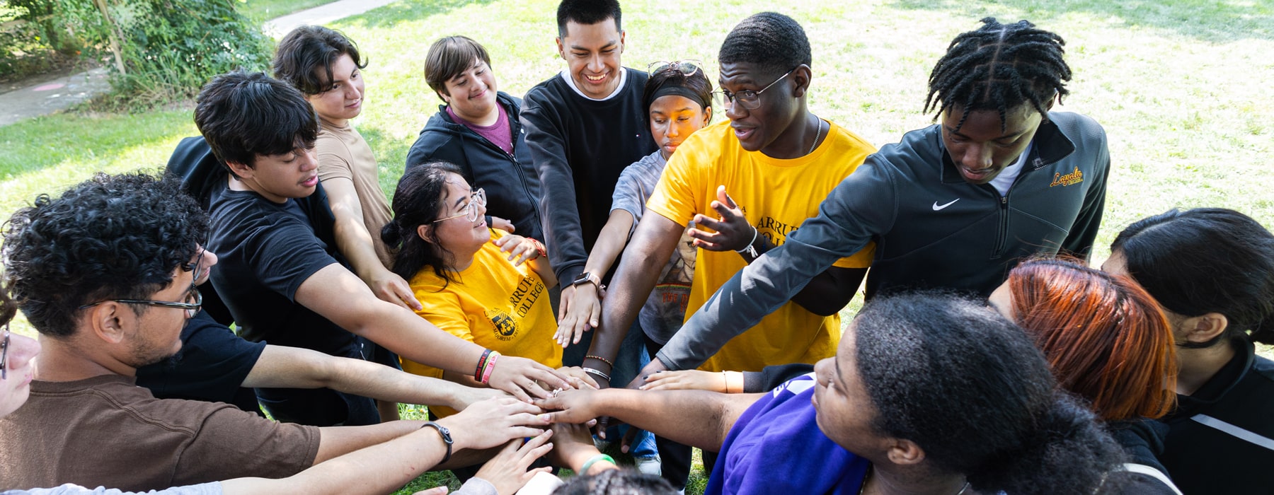 Arrupe Orientation team building