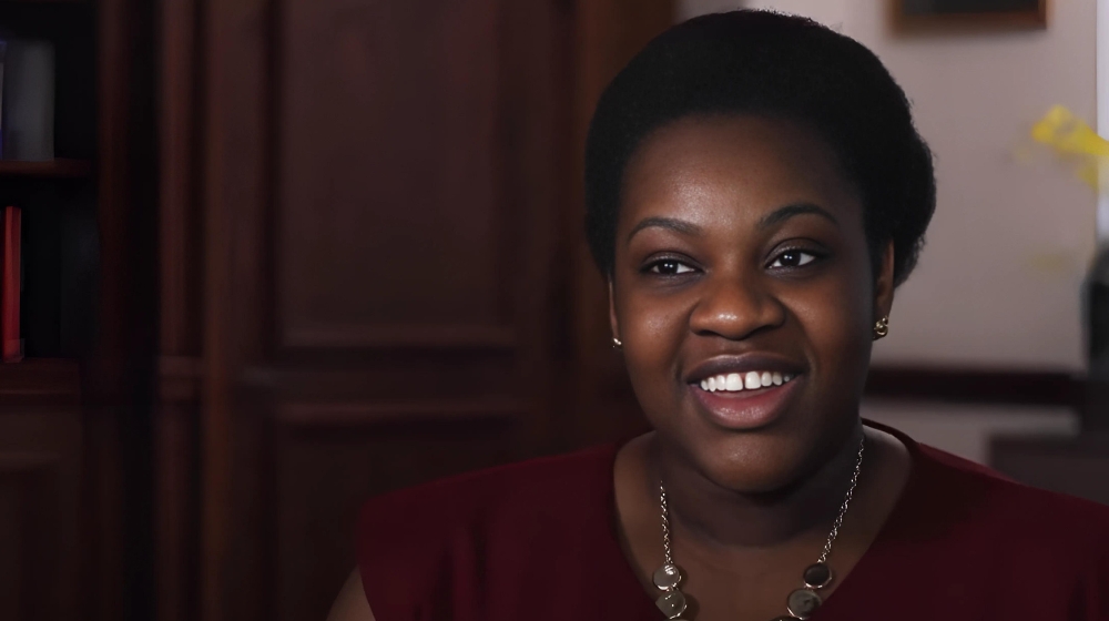 Olamide Owoeye, a Paralegal alumna, who works as a Information Governance Specialist for Kelley Drye & Warren LLP