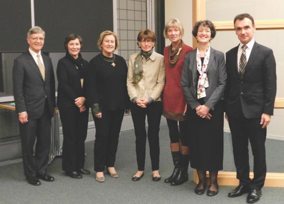 David Spadafora, Marianne Ryan, Bozena Nowicka McLees, Helena Pycior, Antoinette Trela, Nancy Freeman, and Piotr Semeniuk