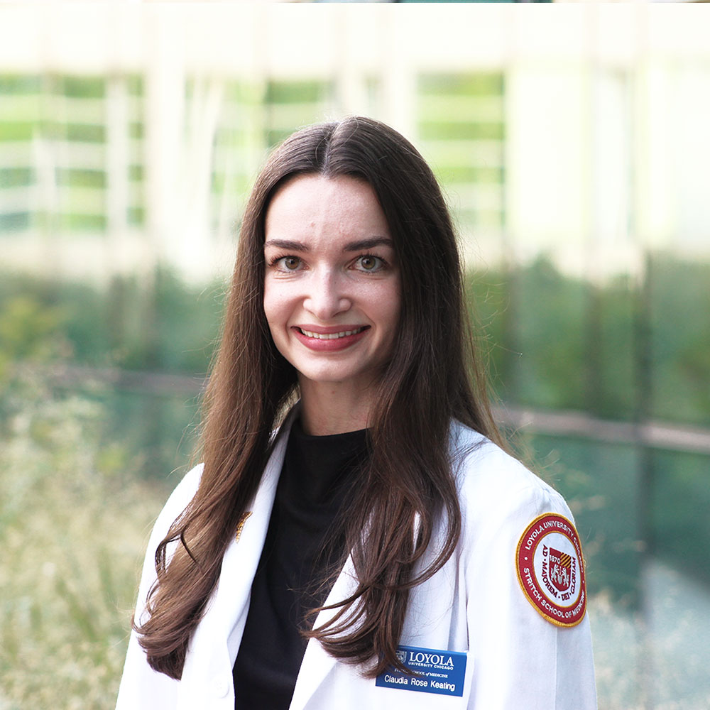 Stritch School of Medicine student, Claudia Rose Keating